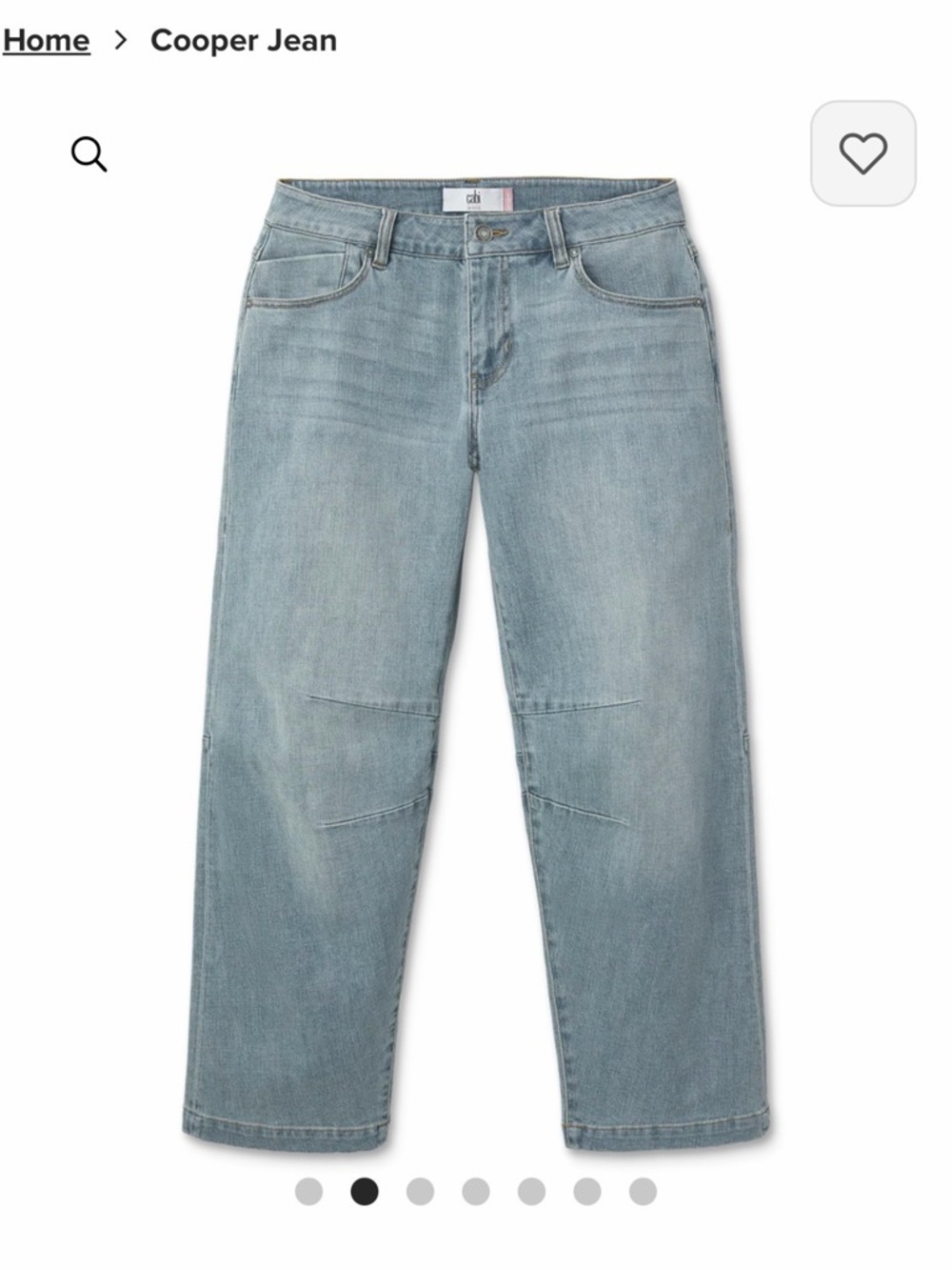 CAbi #6967 Cooper Jean Beach Club Wash - Picture 5 of 8